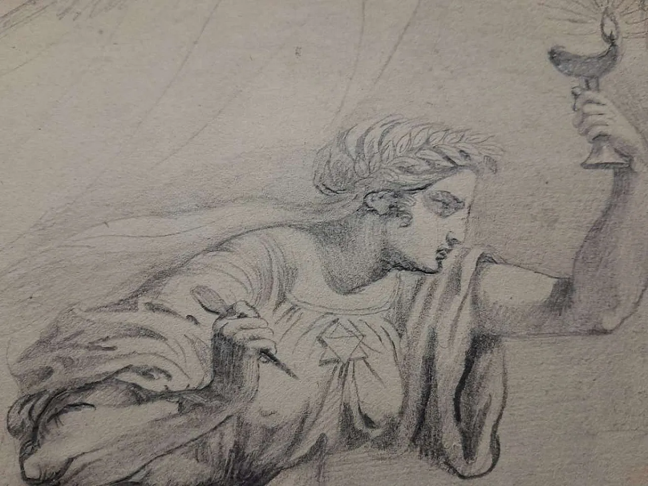Allegoria Barocca Cerchia di Guido Reni, '600 7