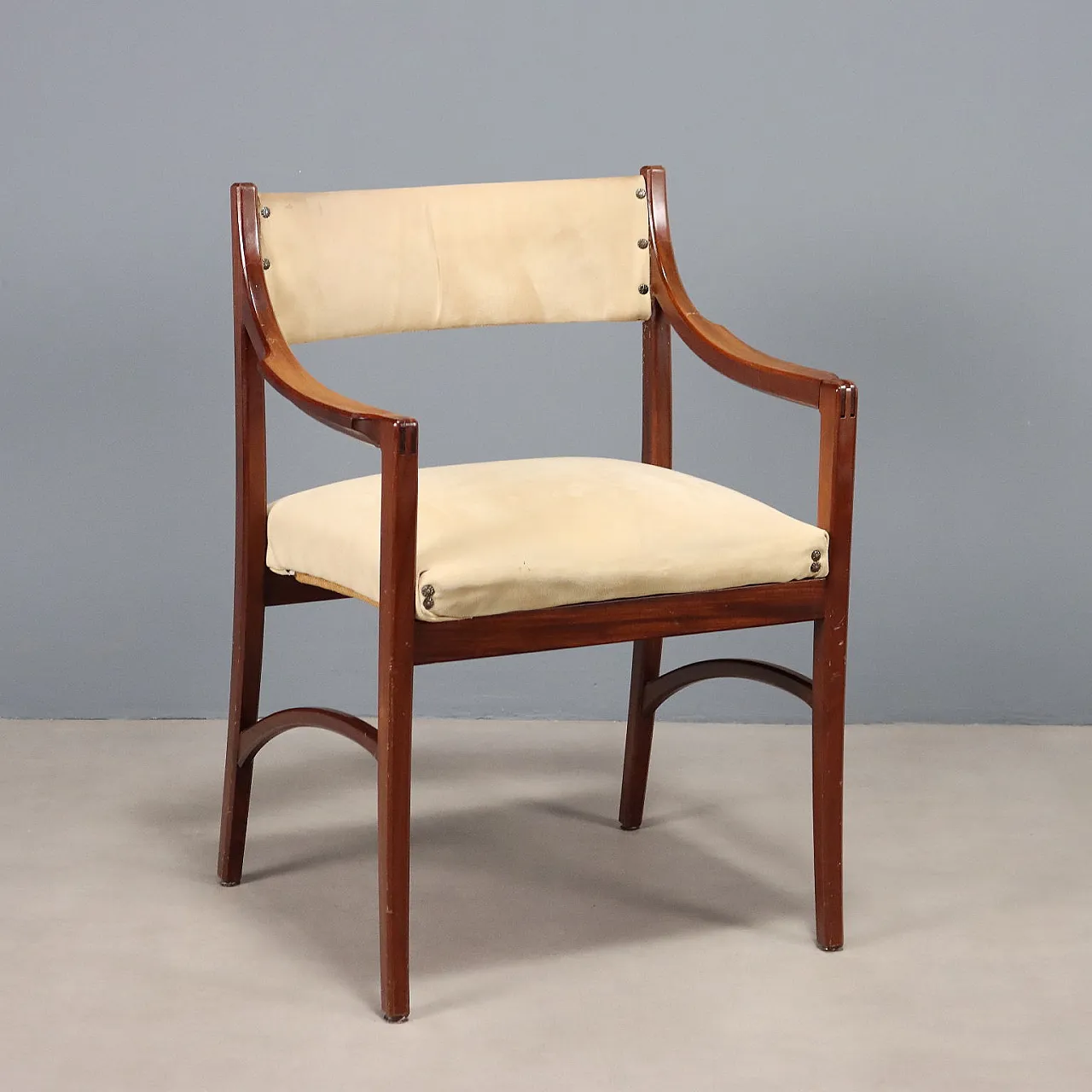 Sedia con braccioli, anni '60 1