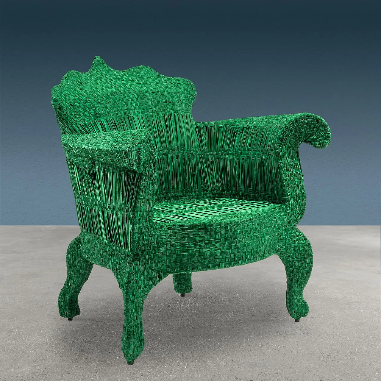 Tessuto armchair by Anacleto Spazzapan for Maria Grande Design, 2000s 2