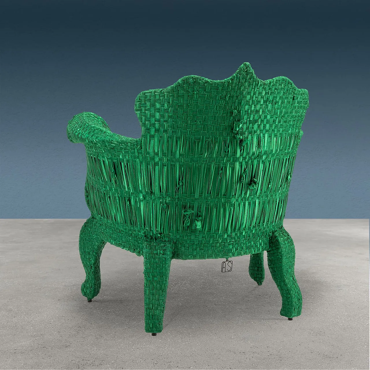 Tessuto armchair by Anacleto Spazzapan for Maria Grande Design, 2000s 3