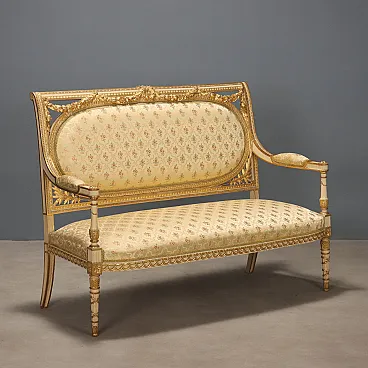 Divanetto in stile neoclassico, '800