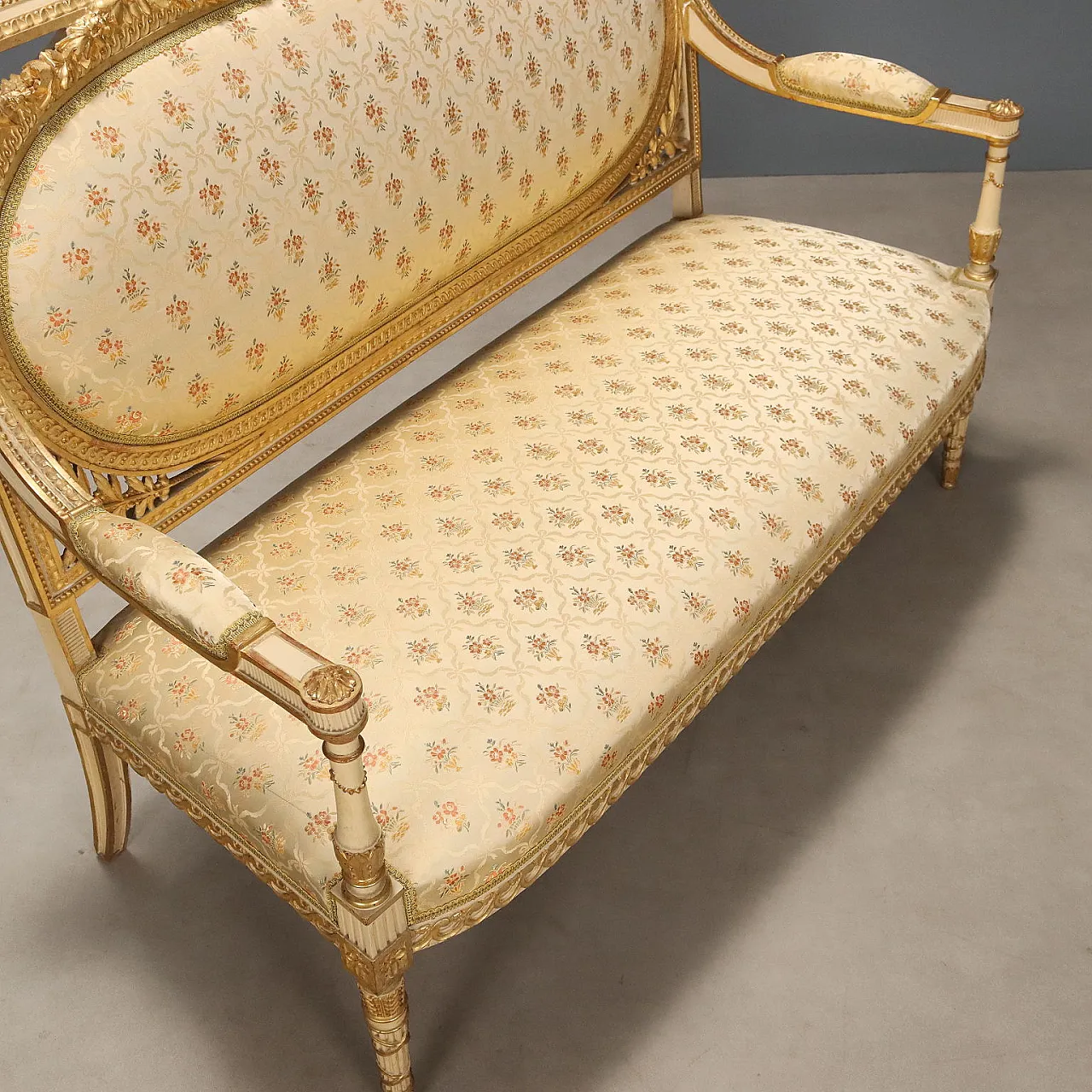 Divanetto in stile neoclassico, '800 8