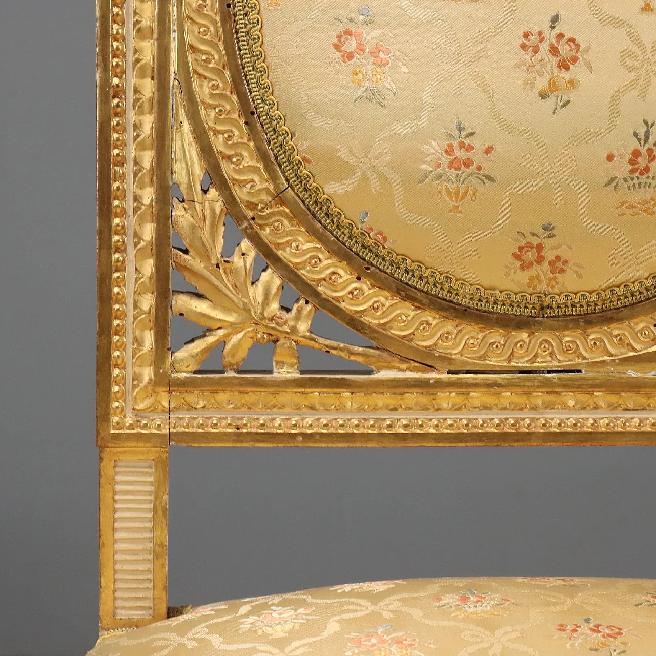 4 Sedie in stile neoclassico, '800 7
