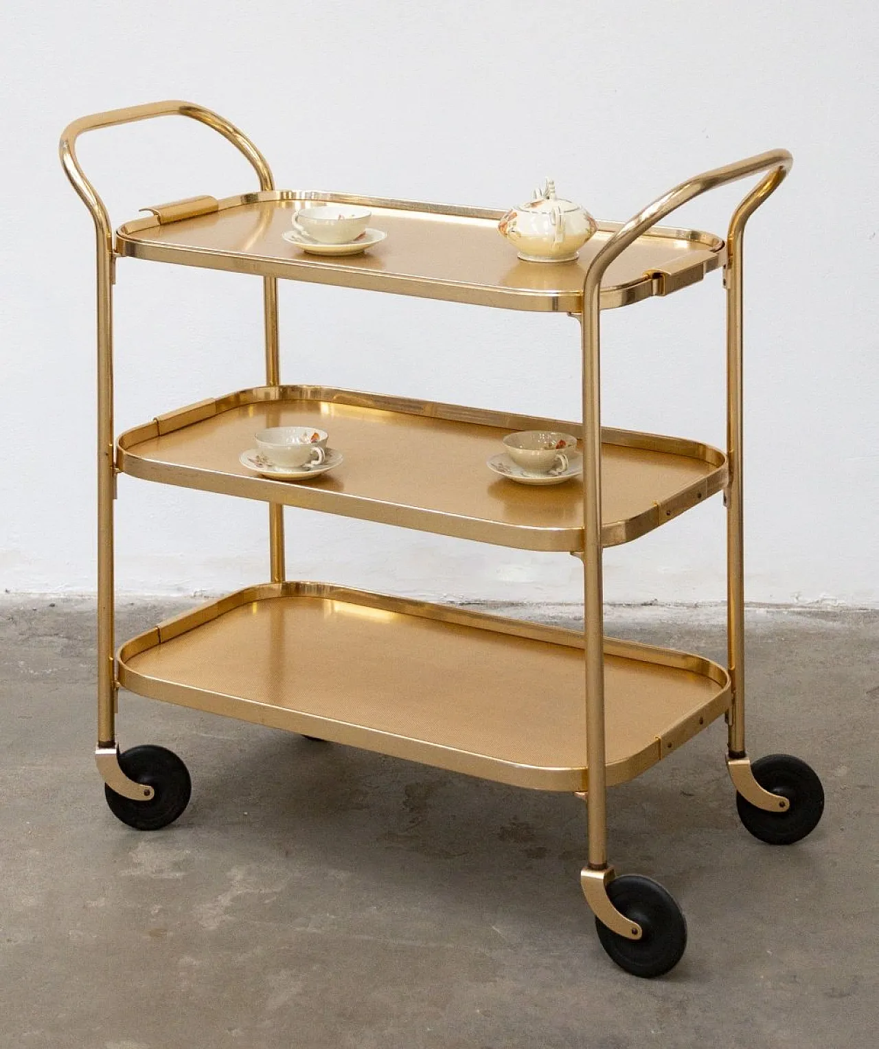 Kaymet bar cart, mid-20th century 8