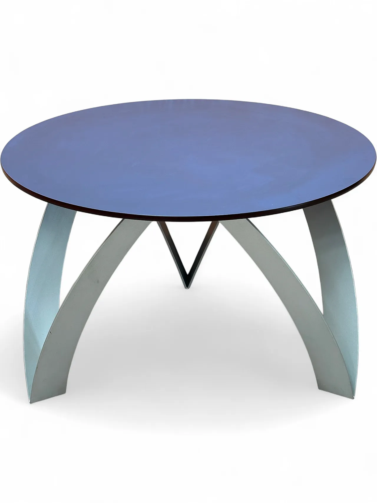 Tavolino Kioko di De Pas,Lomazzi,D’Urbino per Zanotta,blu, Italia,1994 14