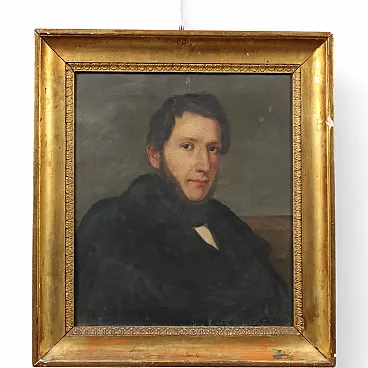 Ritratto di Giovane Uomo, olio su tela, '800