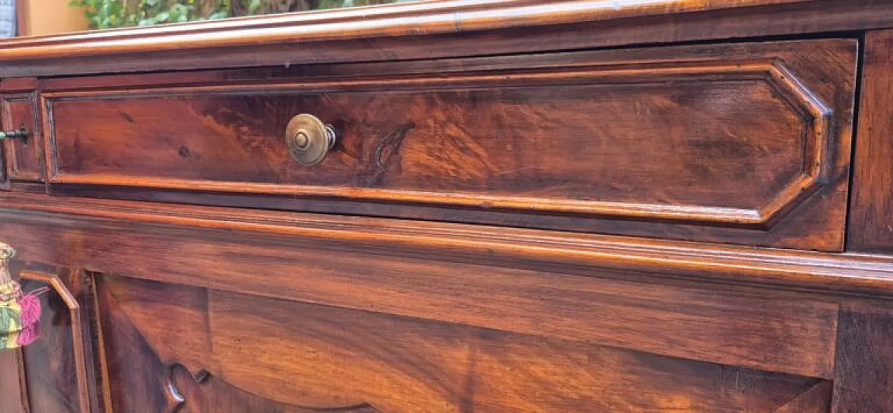 Credenza in legno di noce, metà '800 5