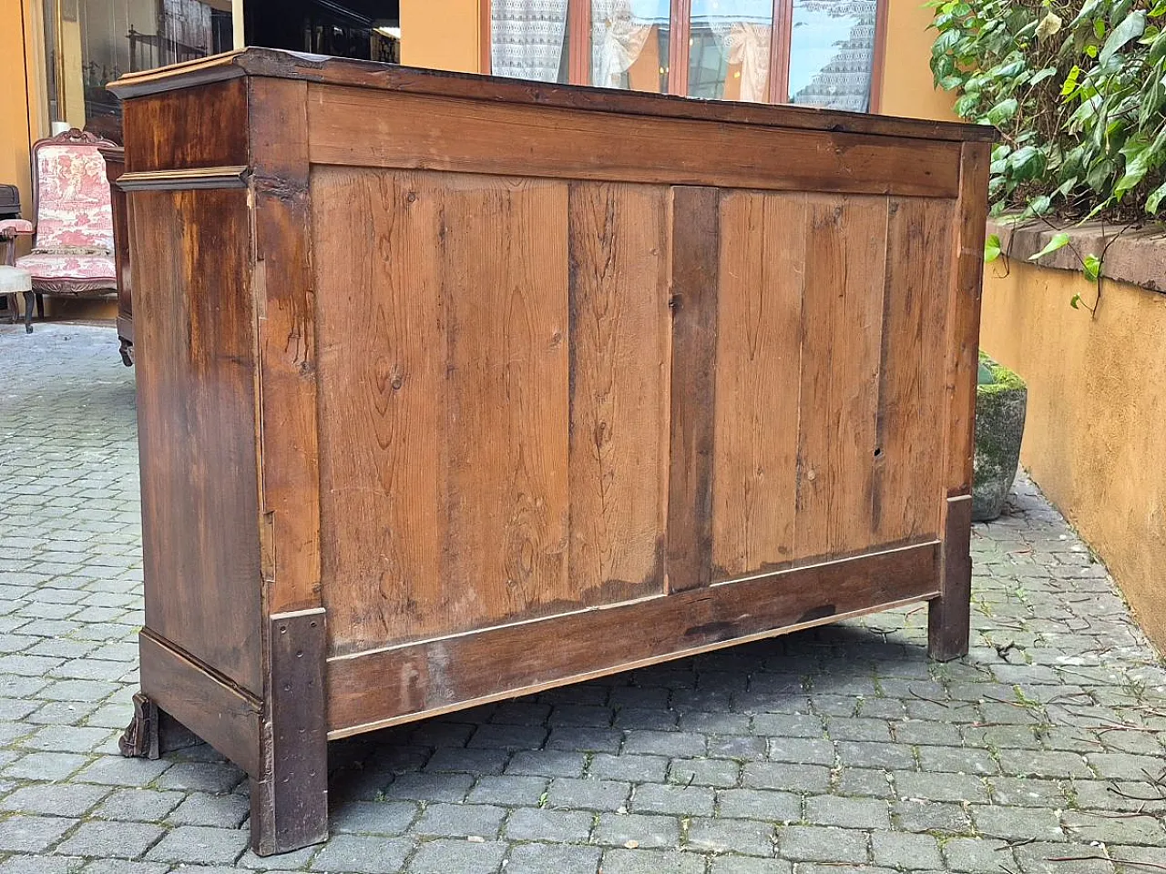 Credenza in legno di noce, metà '800 8