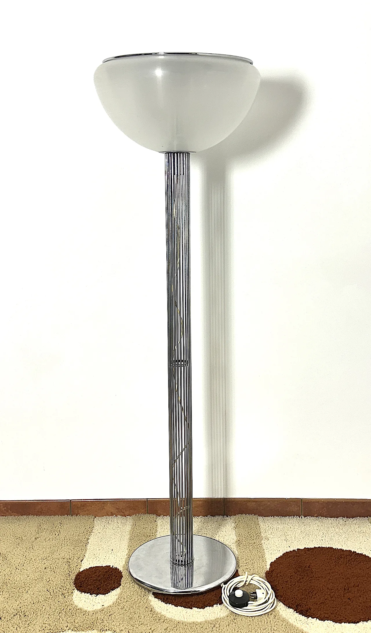 Lampada da terra Moana di Luigi Massoni per Harvey Guzzini, anni '70 2