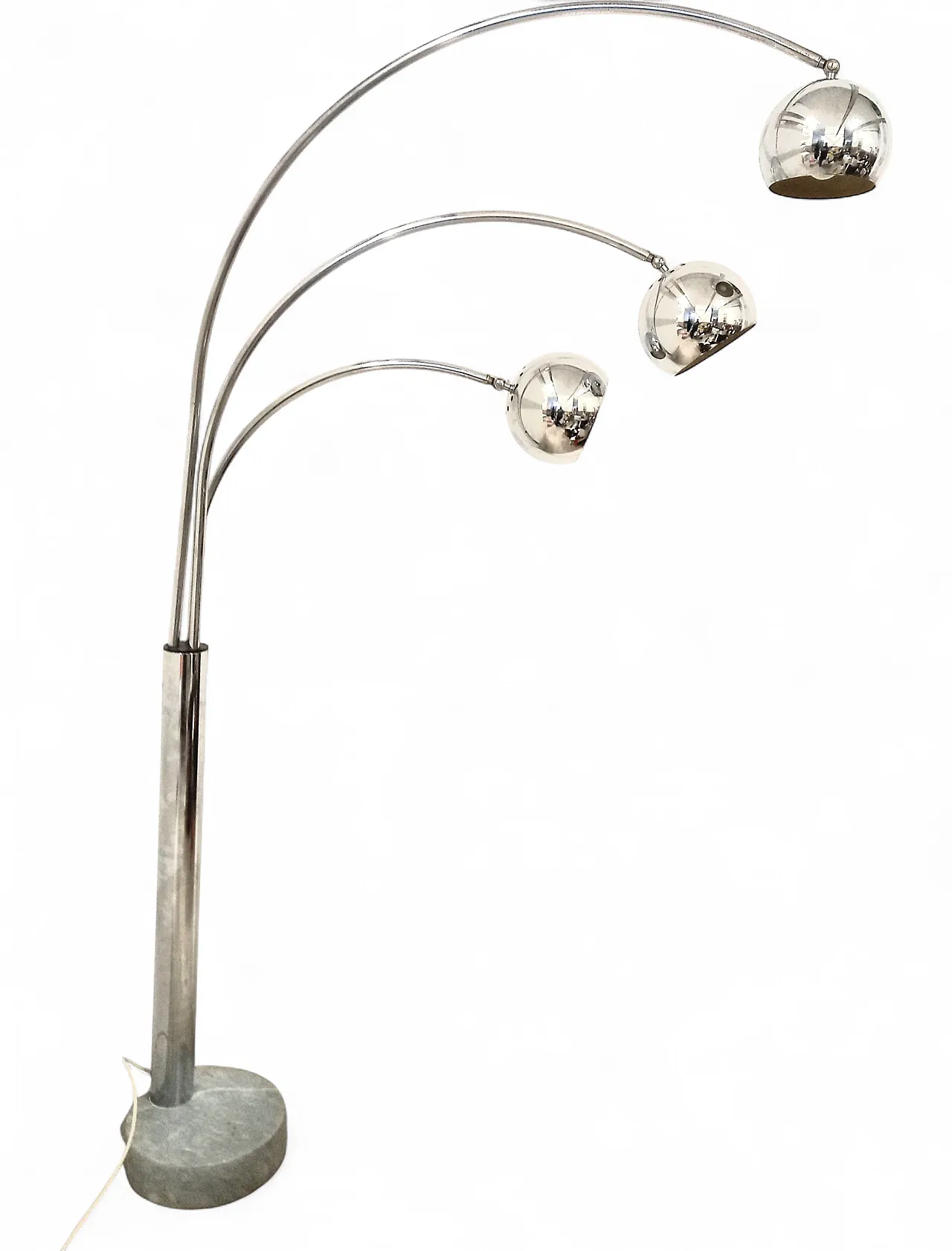 Goffredo Reggiani 3-light floor lamp, late 20th century 8