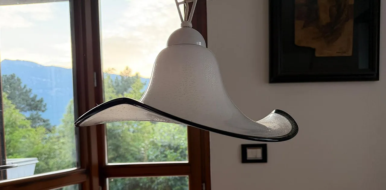 Pendente in vetroWavy Hat, anni '60 7