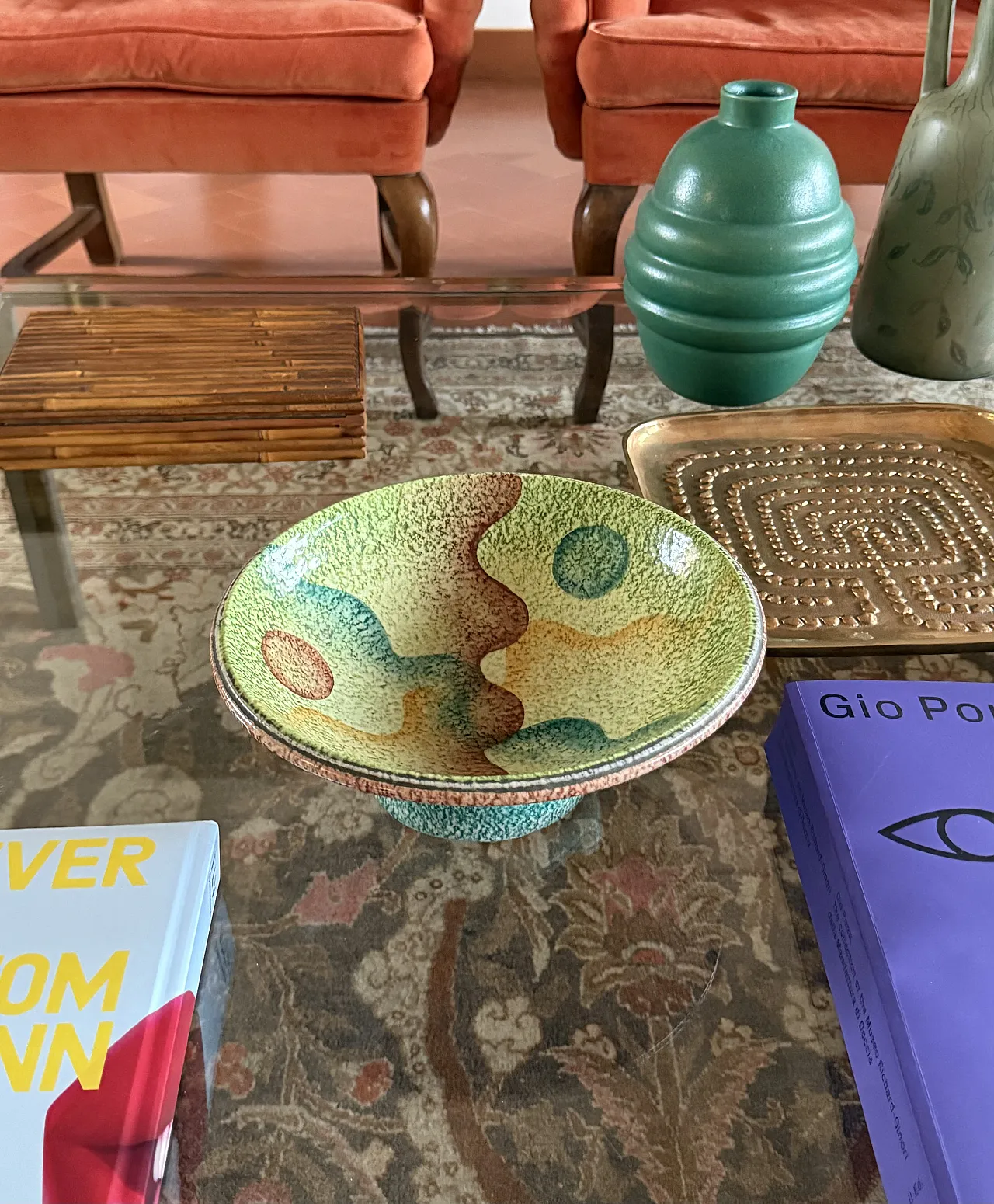 Futurist ceramic saw few, Iama Albisola Italy 1930s 2