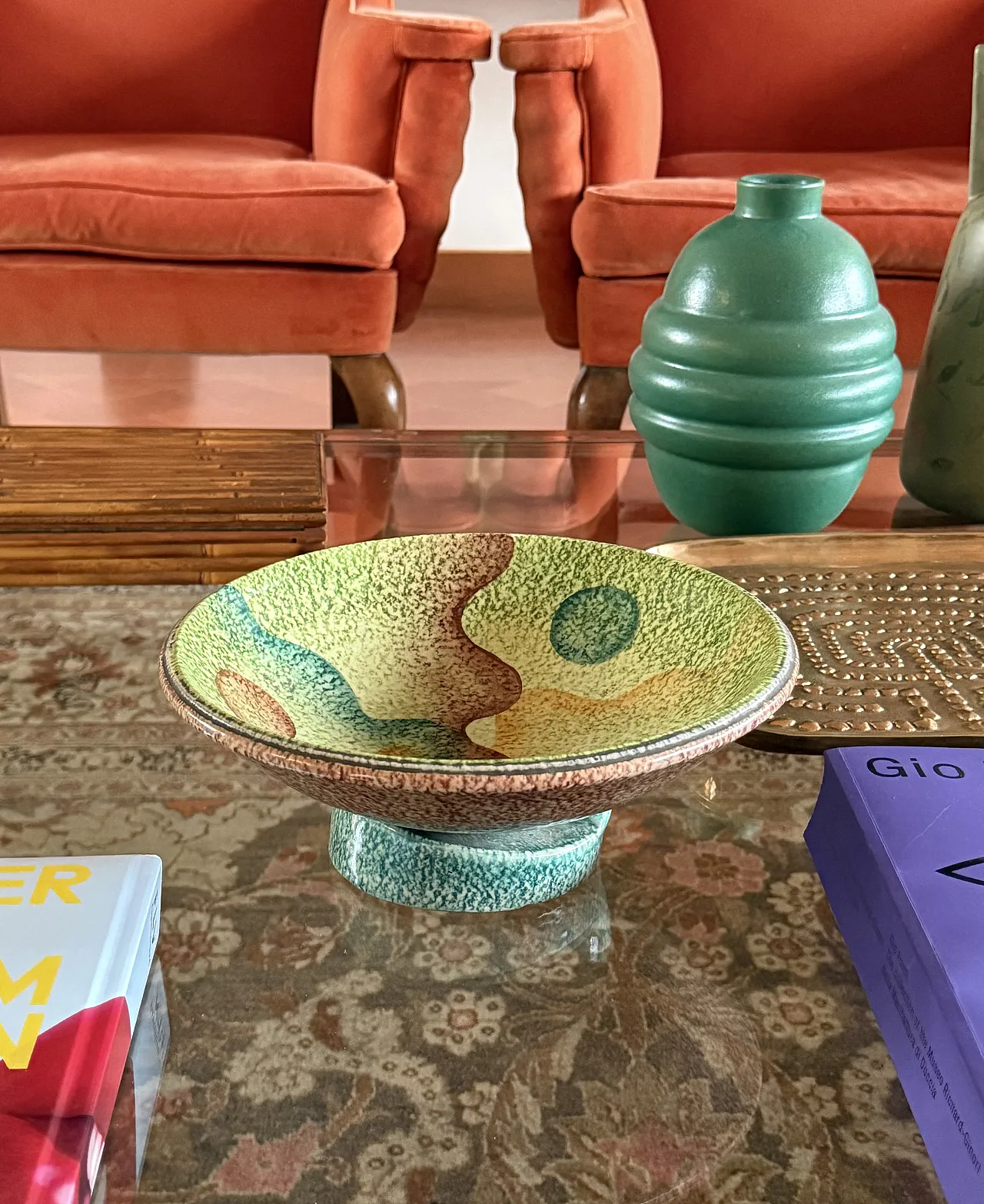 Futurist ceramic saw few, Iama Albisola Italy 1930s 4