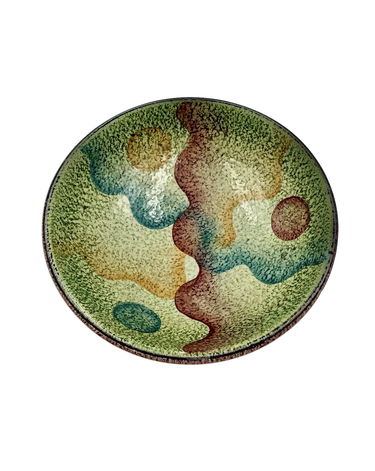Futurist ceramic saw few, Iama Albisola Italy 1930s 12