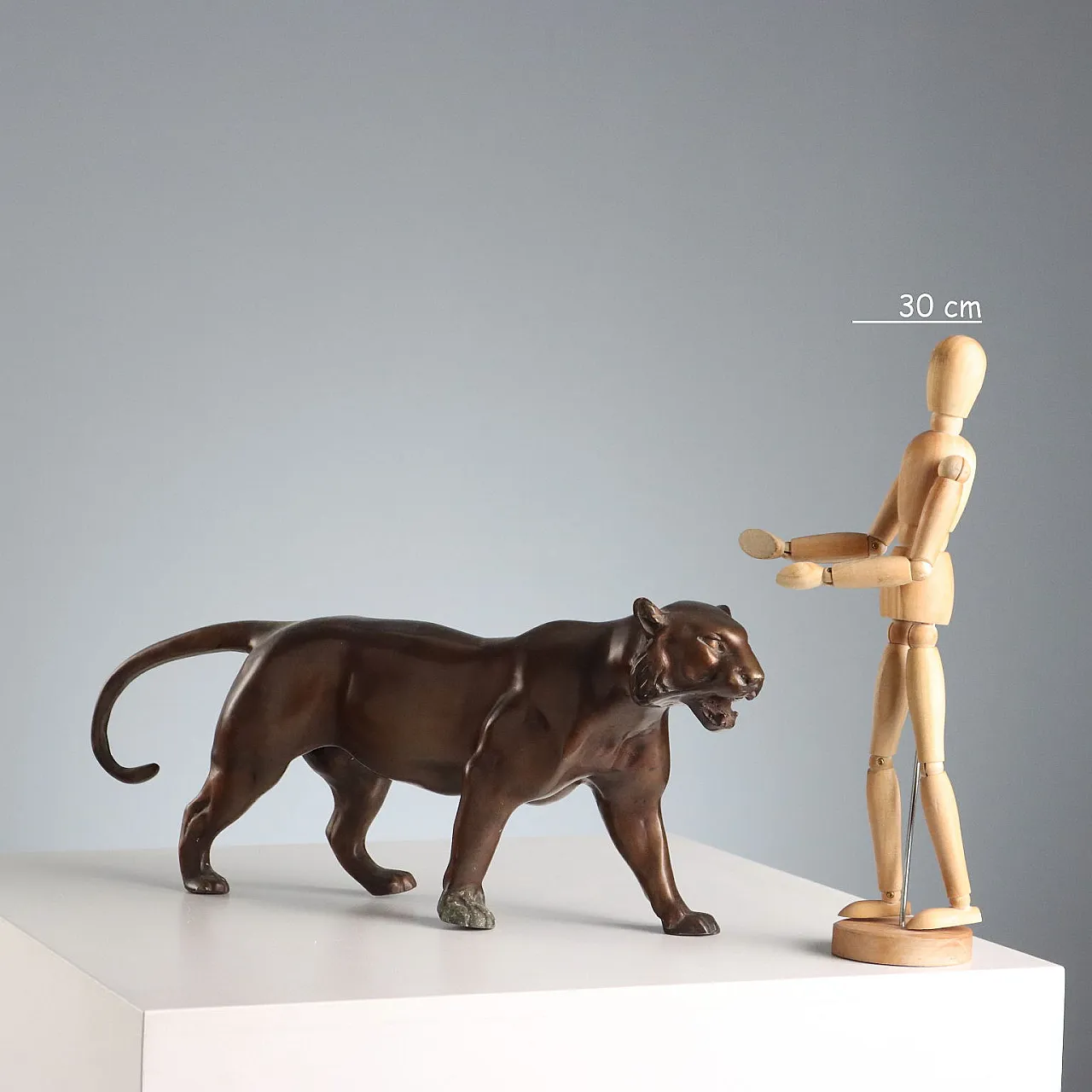 Bronze panther, 20th century 2