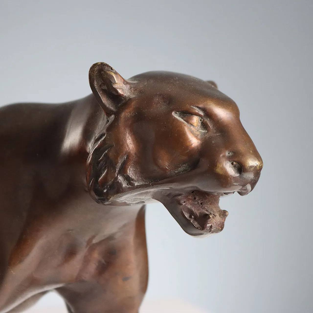 Bronze panther, 20th century 3