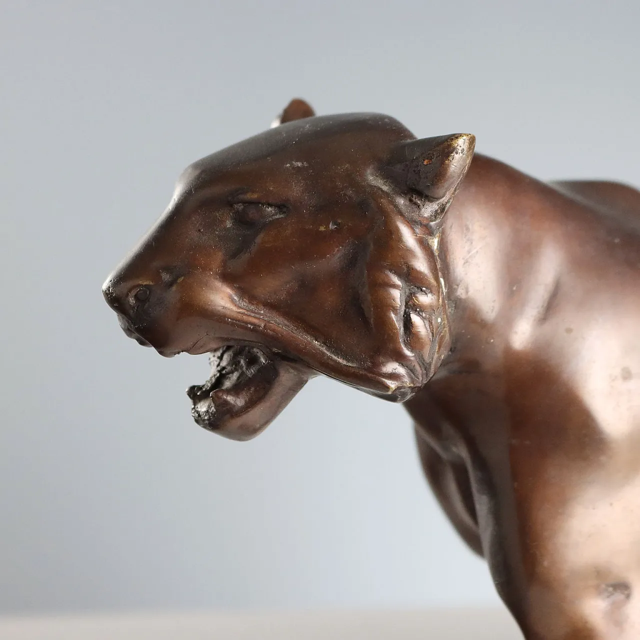 Bronze panther, 20th century 7