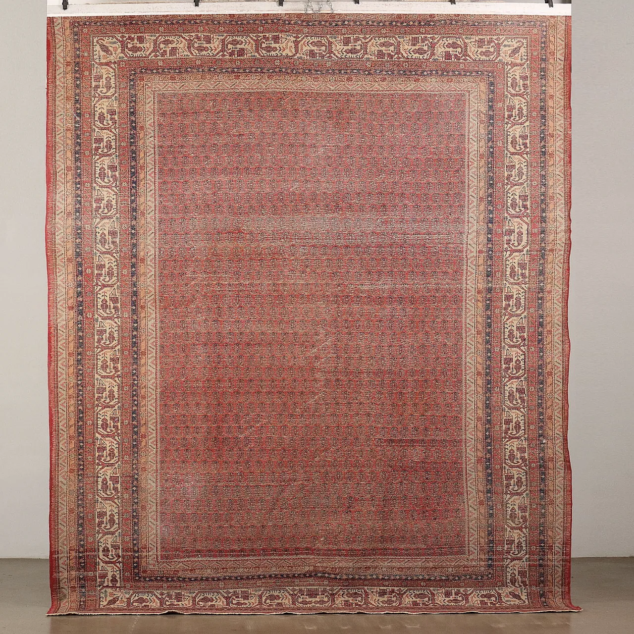 Iranian wool and cotton Mir Serabend rug 9