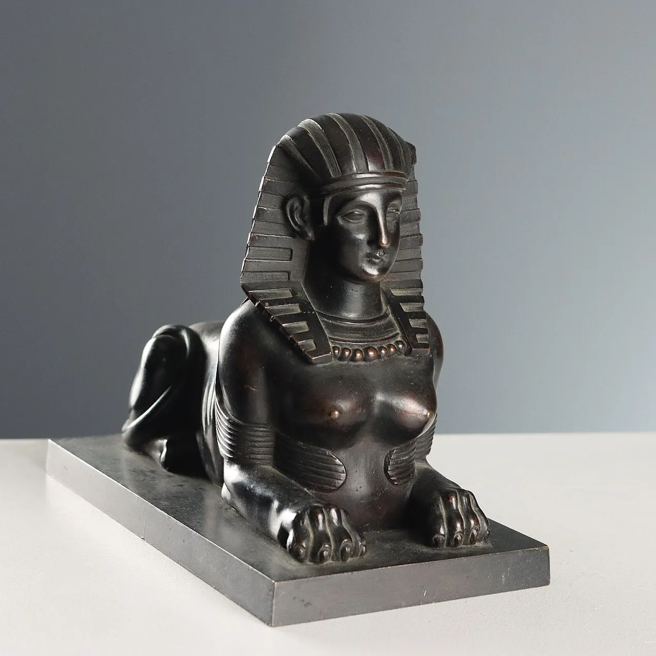 Bronze Sphinx, 20th century 4