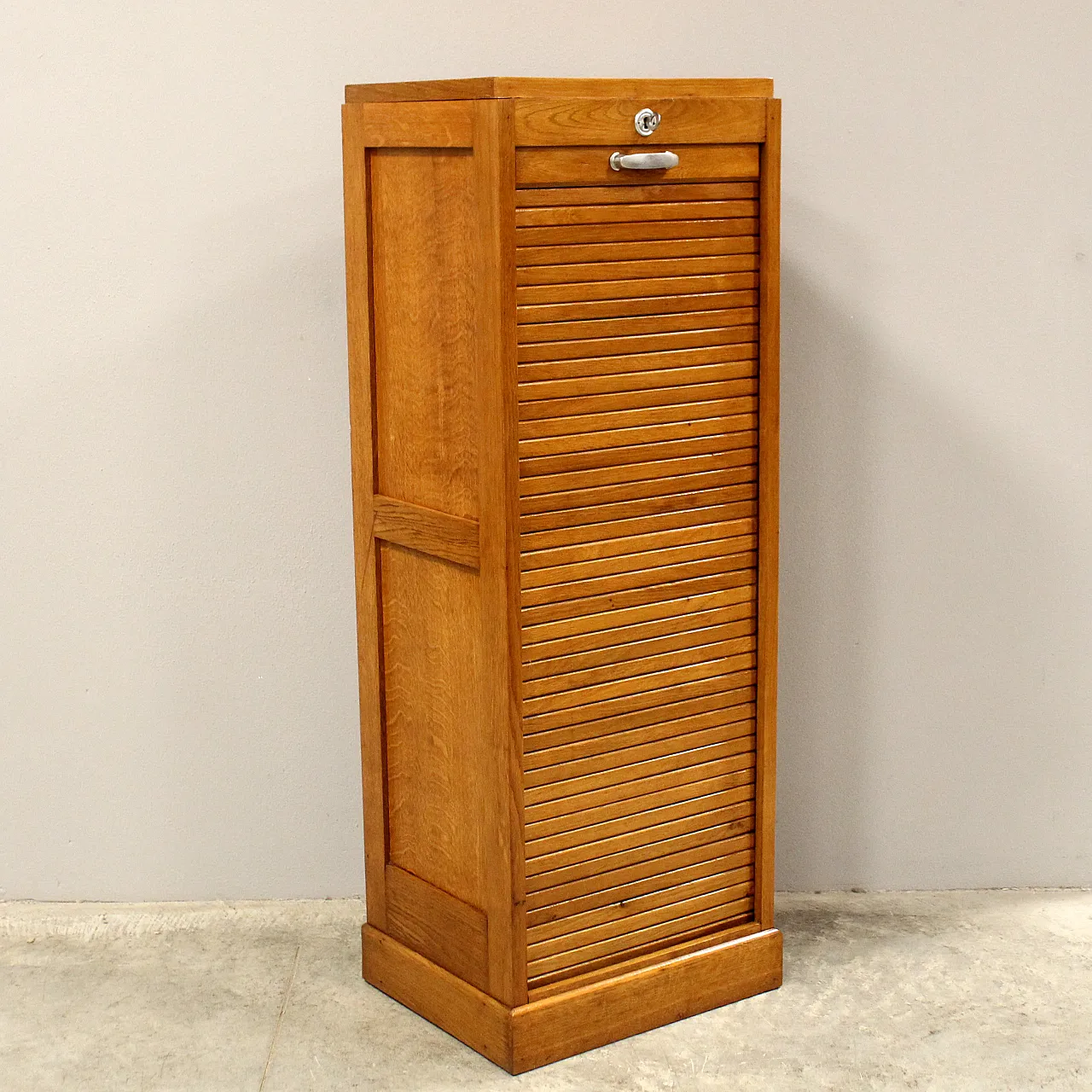 Archive filing cabinet with shutter, early 20th century 2