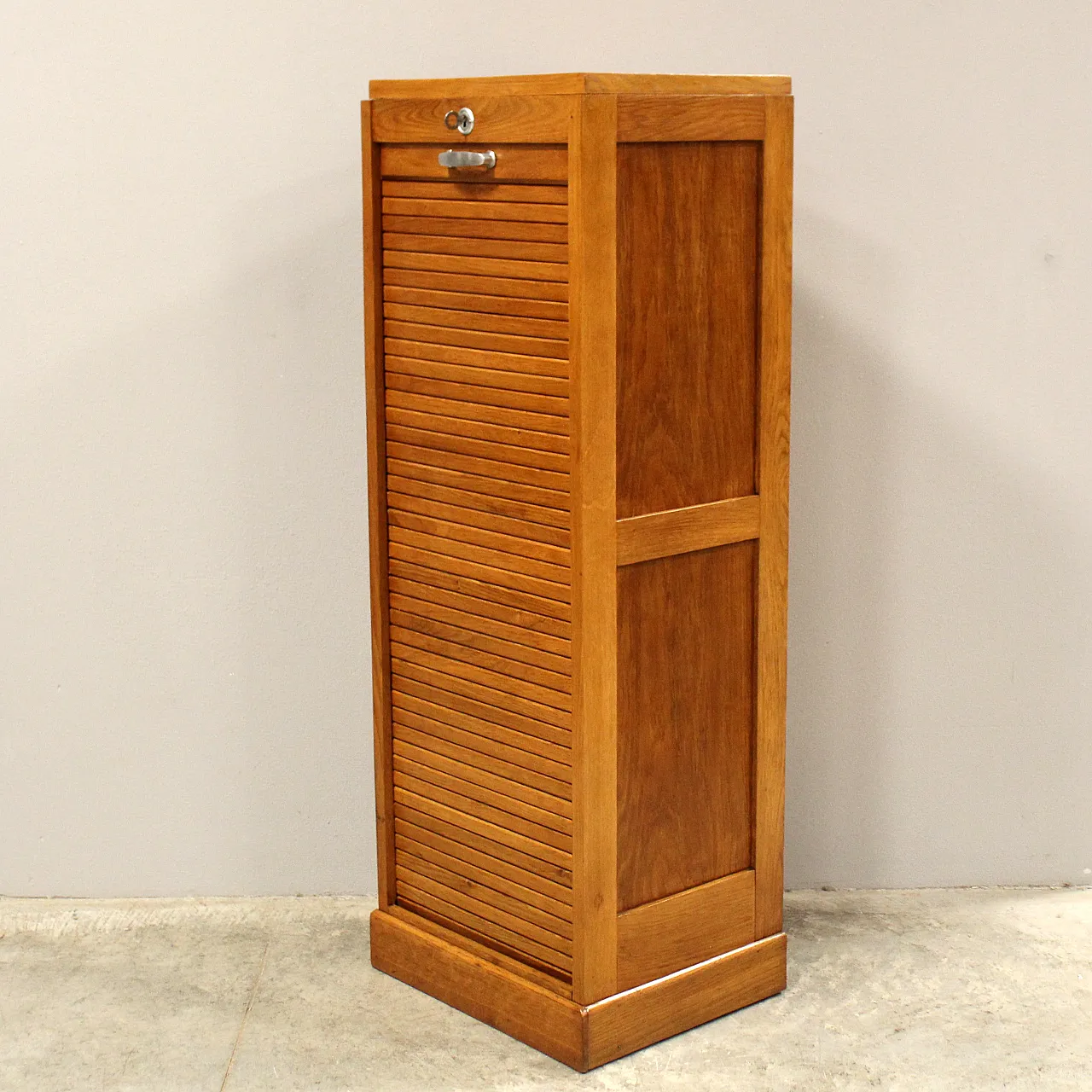 Archive filing cabinet with shutter, early 20th century 5