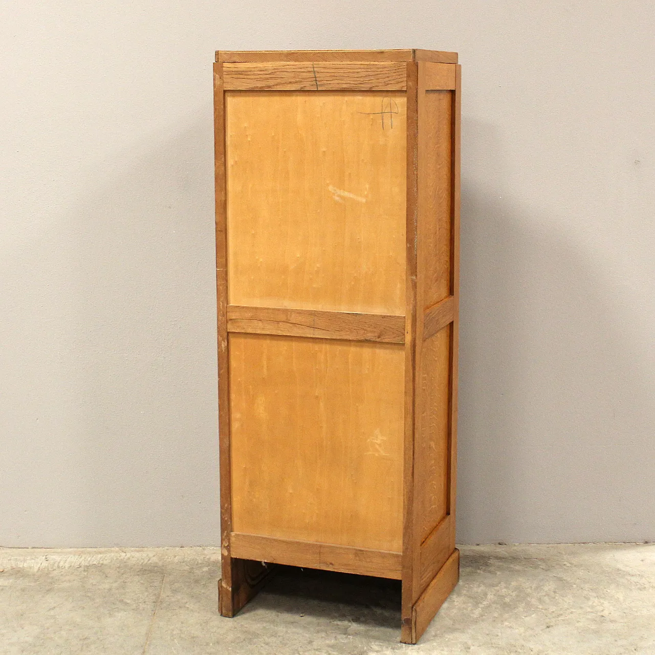 Archive filing cabinet with shutter, early 20th century 10