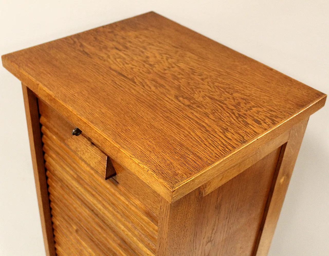 Archive filing cabinet with shutter, early 20th century 8