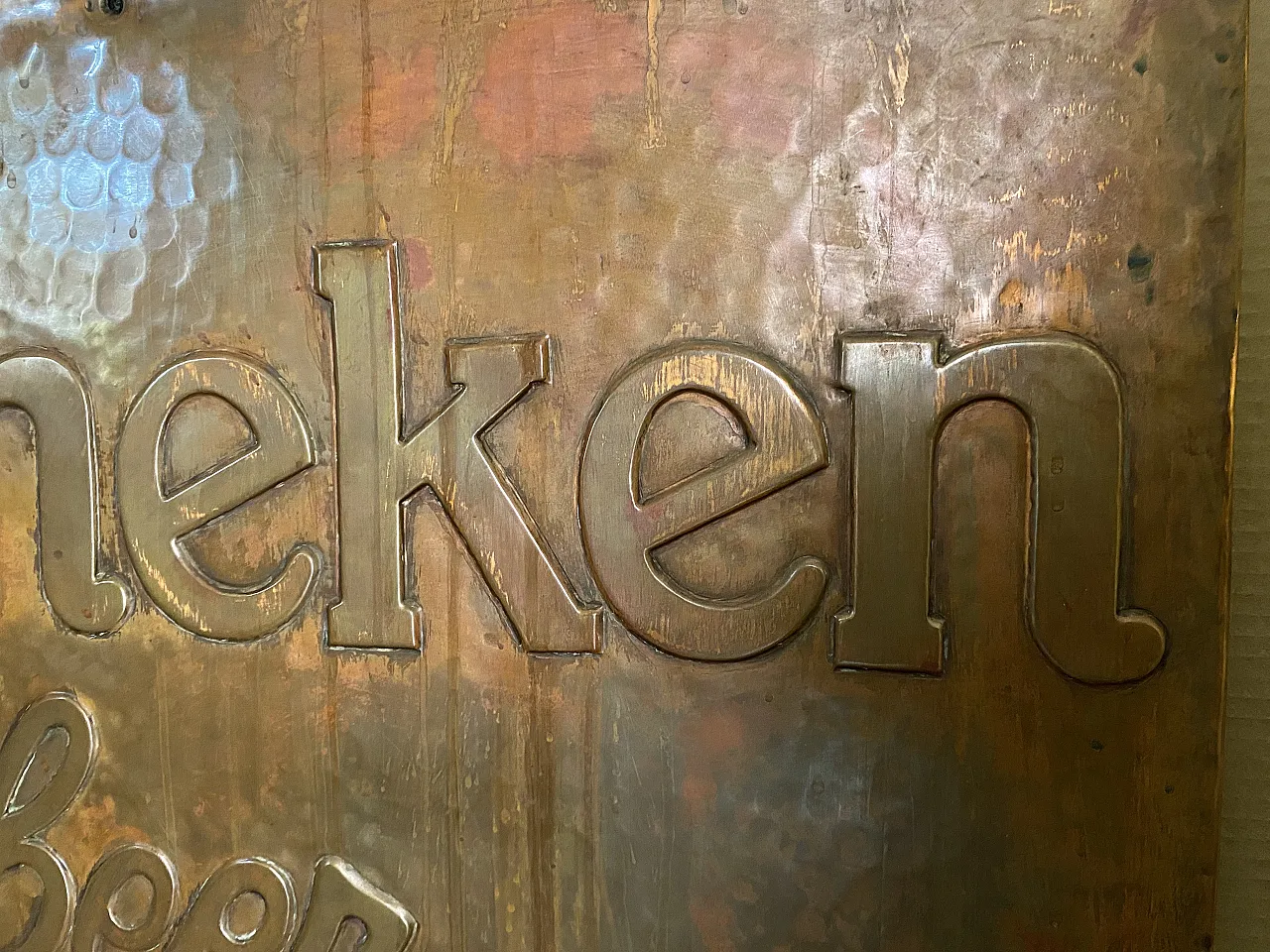 Spillatrice Heineken in rame, anni 2000 2