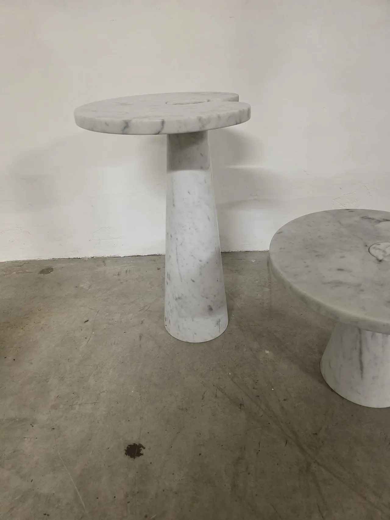 Pair of coffee tables Eros by Angelo Mangiarotti for Skipper, 1970s 4