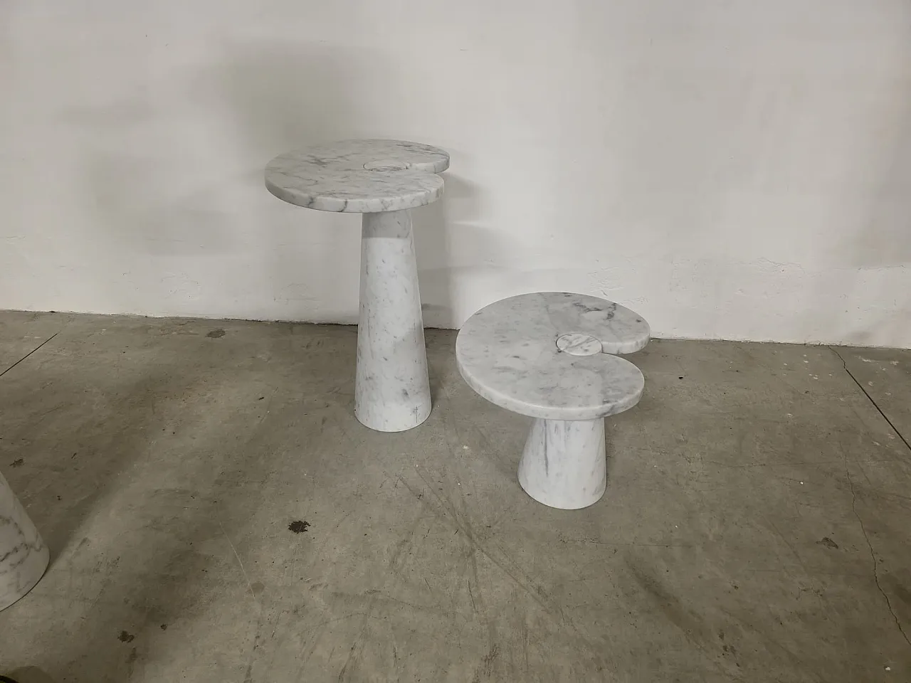 Pair of coffee tables Eros by Angelo Mangiarotti for Skipper, 1970s 7