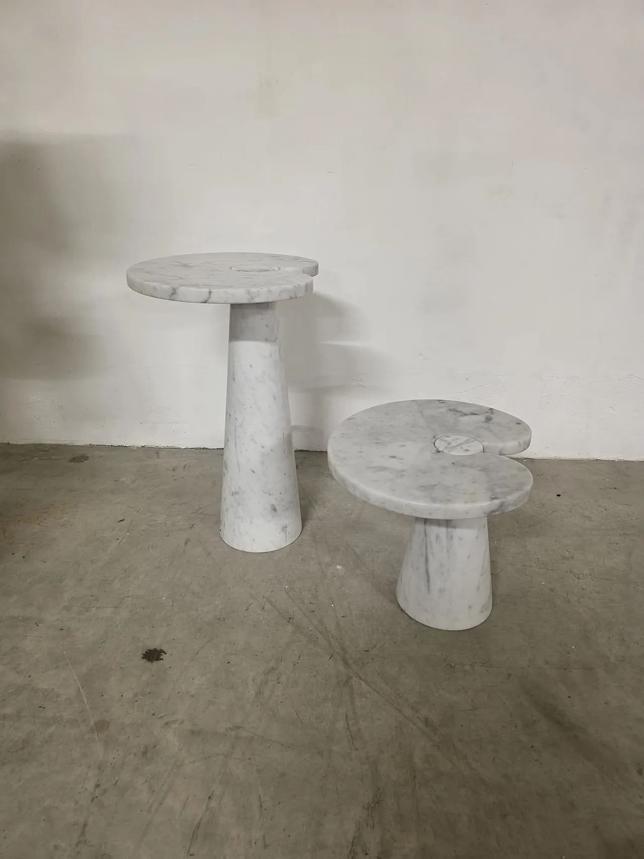 Pair of coffee tables Eros by Angelo Mangiarotti for Skipper, 1970s 8