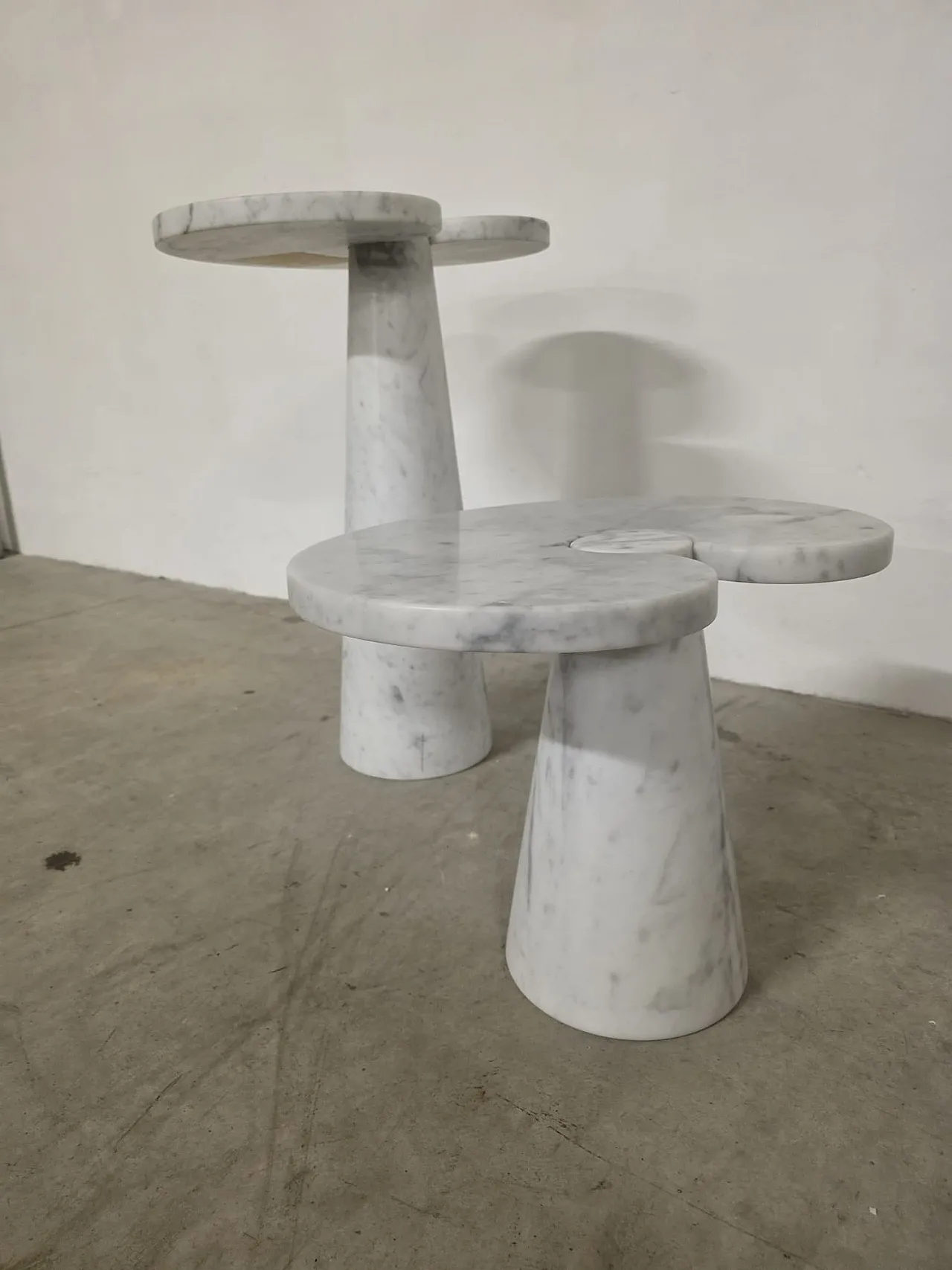 Pair of coffee tables Eros by Angelo Mangiarotti for Skipper, 1970s 12