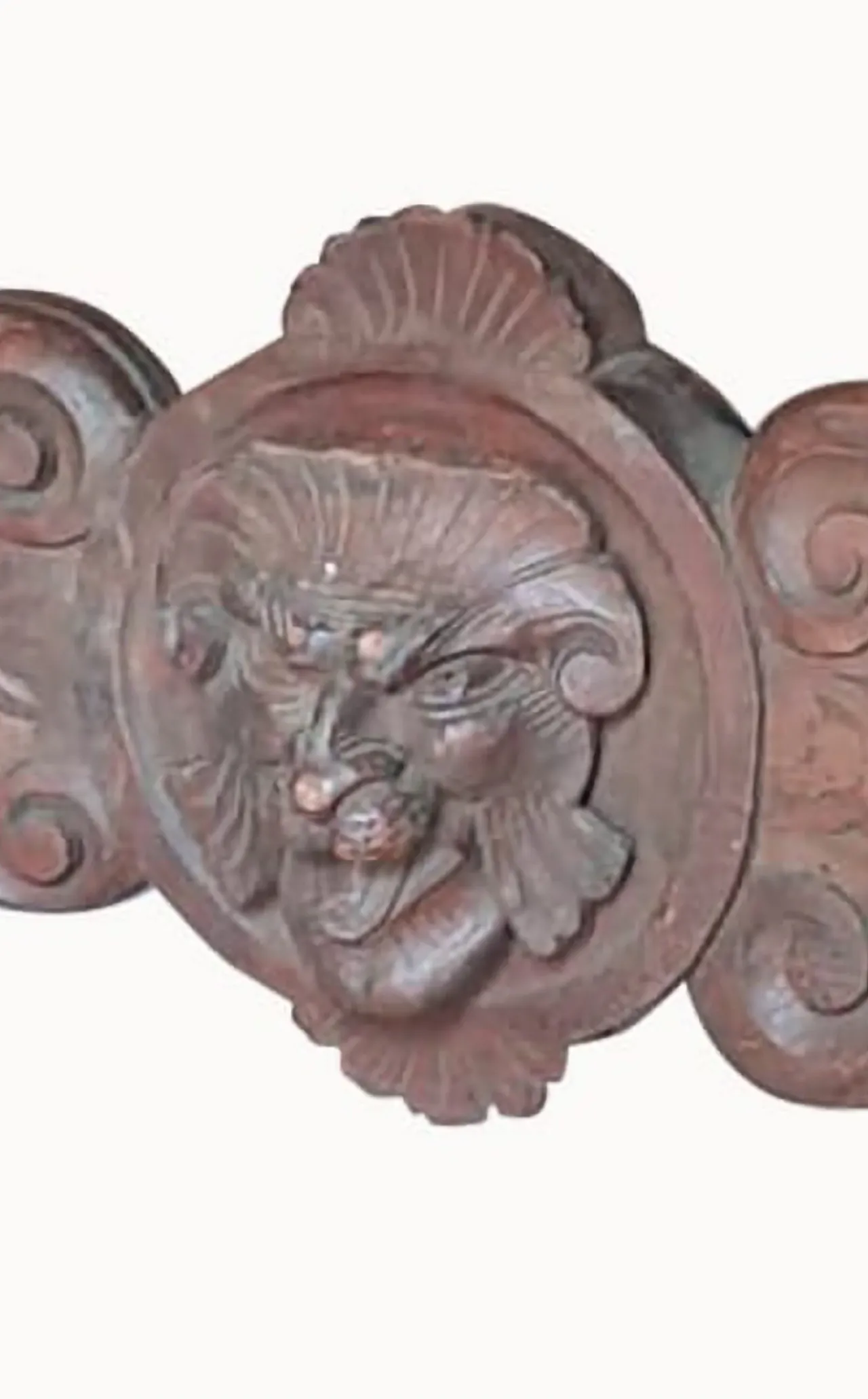 Monumental Neo-Renaissance Florentine table in carved walnut, 20th c. 29