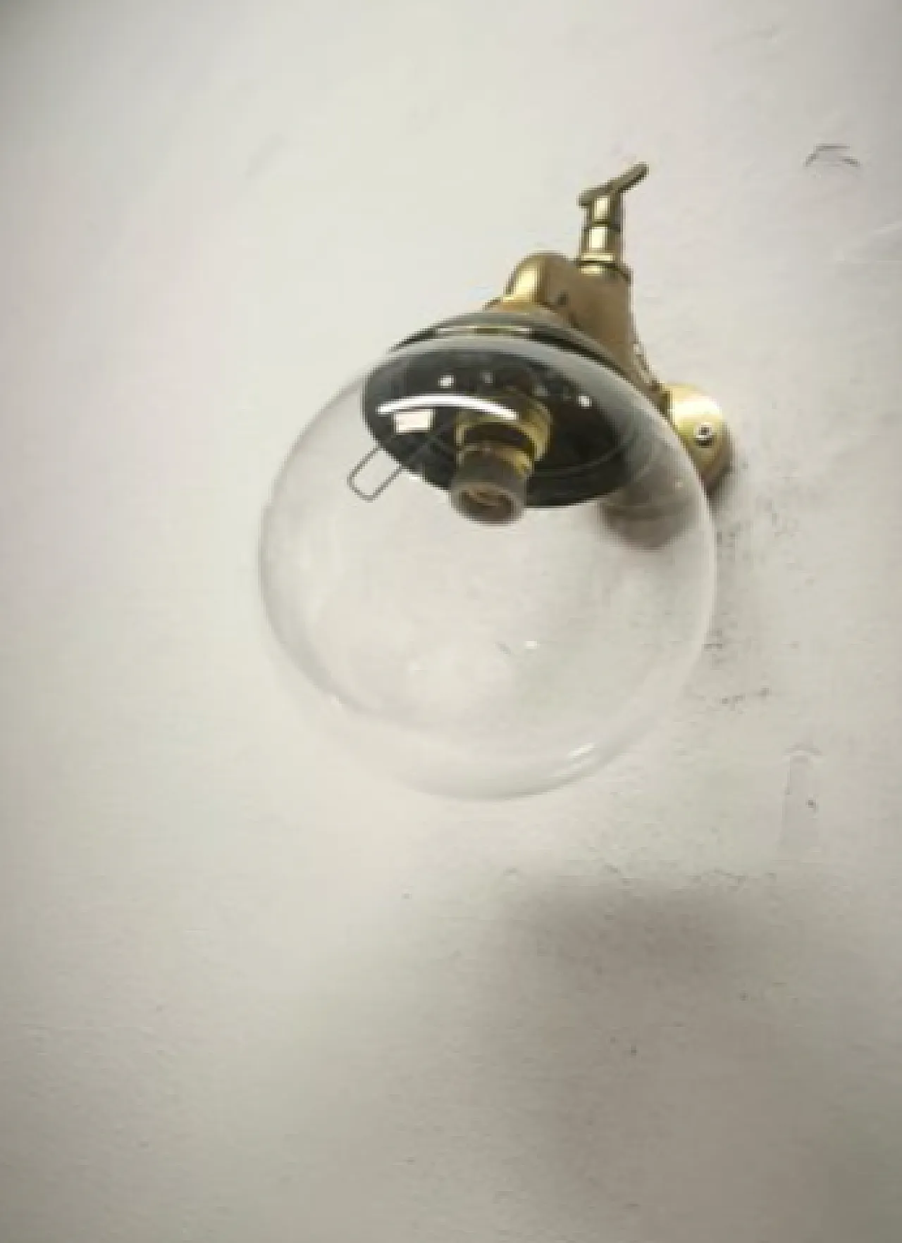 Brass faucet applique, 1960s 8