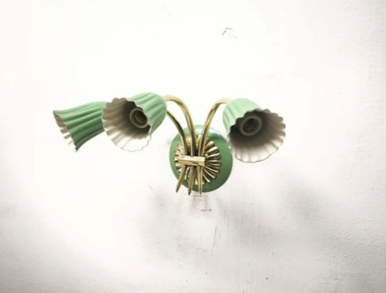Sputnik wall light from Tre Luci, 1940s 5