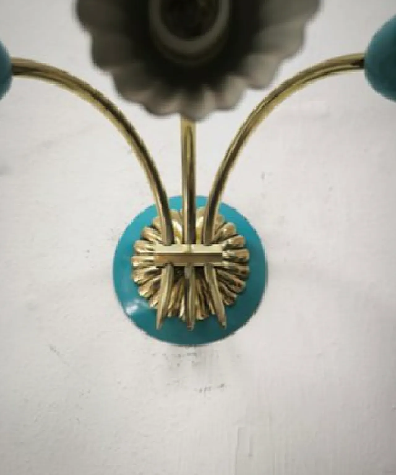 Sputnik wall light from Tre Luci, 1940s 3