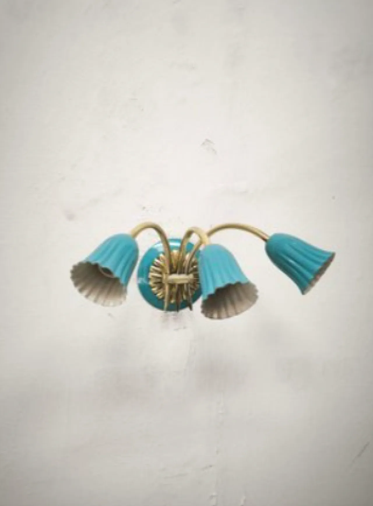 Sputnik wall light from Tre Luci, 1940s 4
