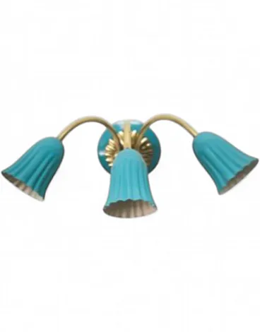 Sputnik wall light from Tre Luci, 1940s