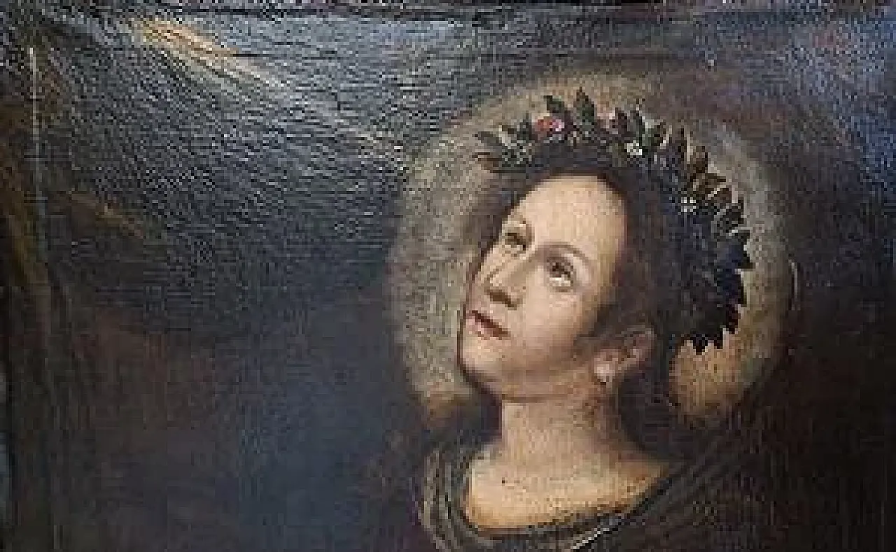 Saint Lucy, oil on canvas, 18th century 2