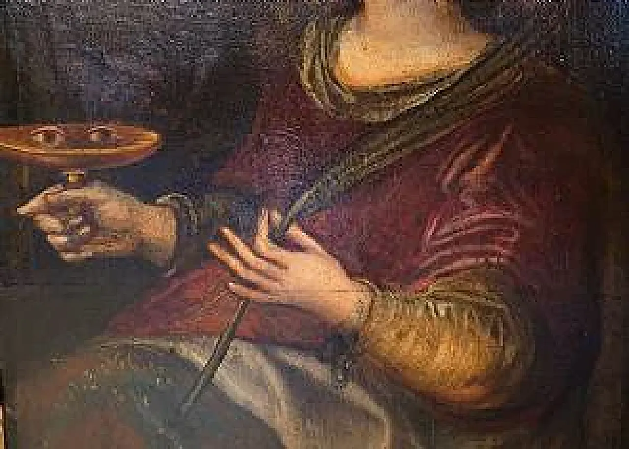 Saint Lucy, oil on canvas, 18th century 3