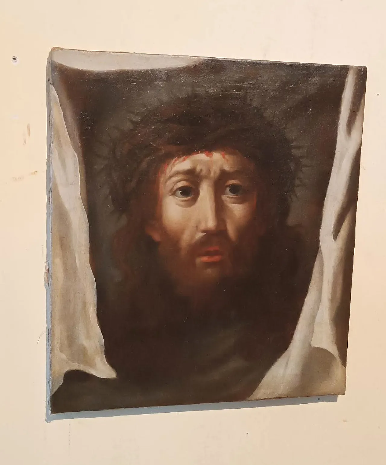 Christ with Veronica's Veil, oil on canvas, 18th century 1