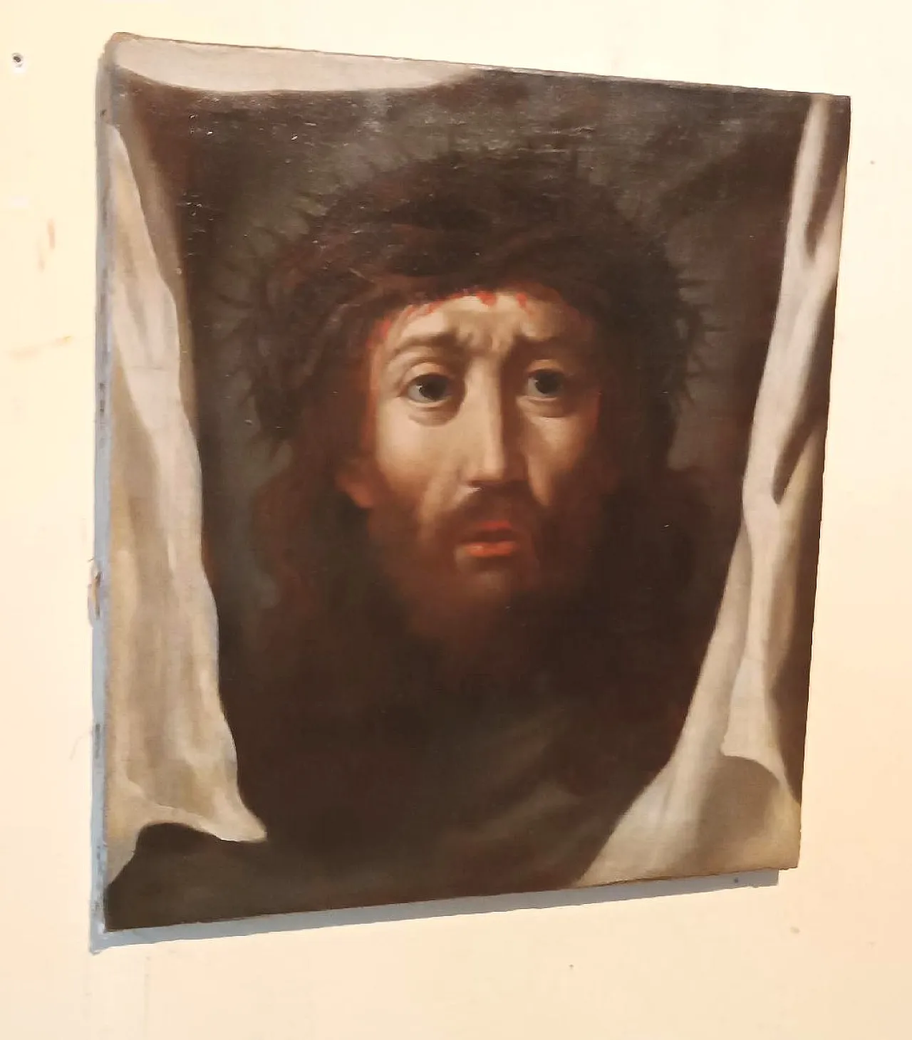 Christ with Veronica's Veil, oil on canvas, 18th century 2
