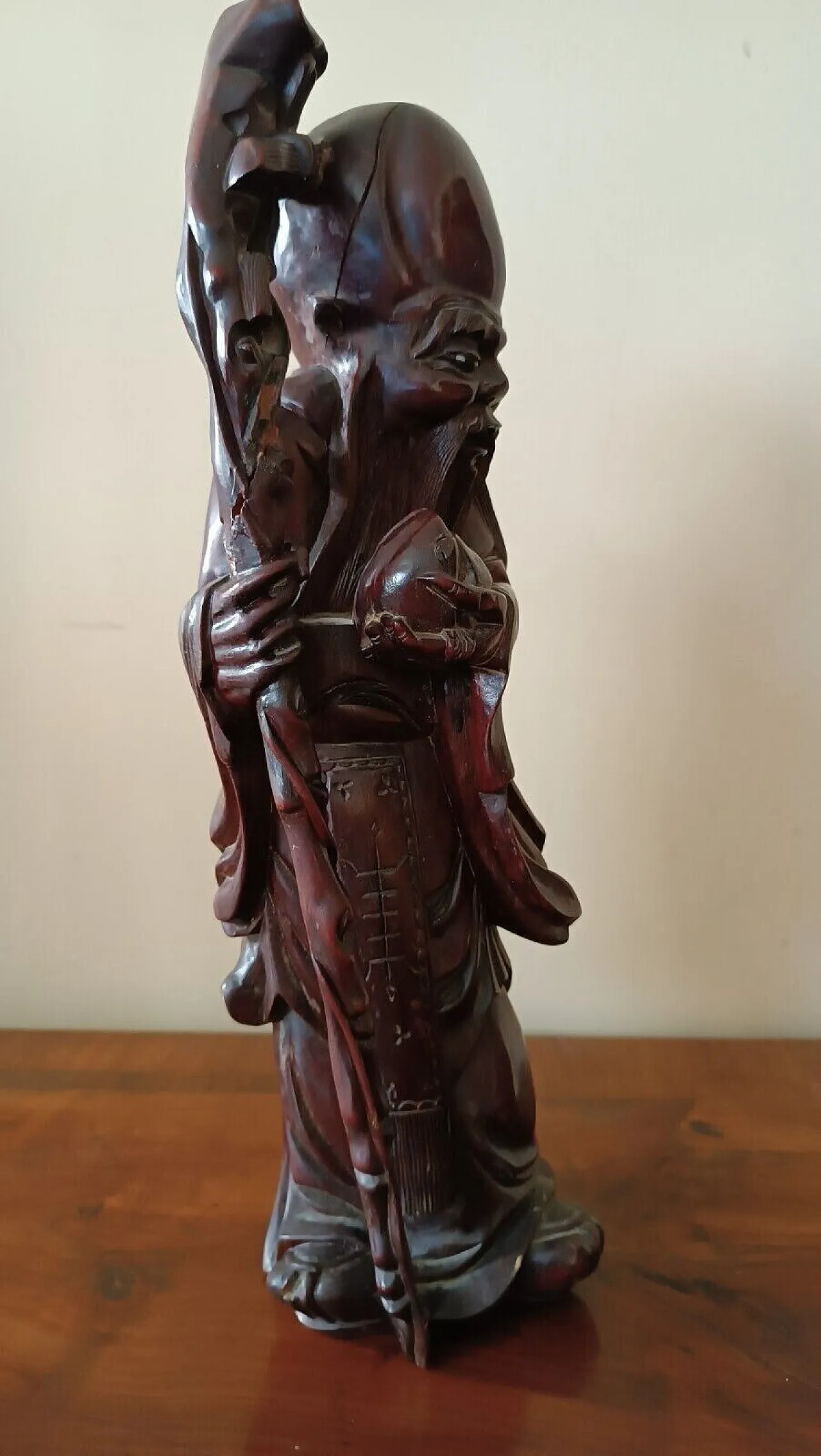 Rosewood sculpture, late 19th century 7