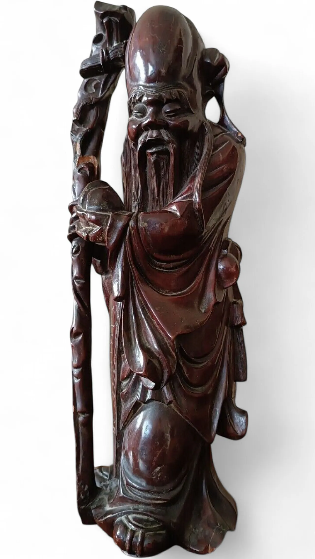 Rosewood sculpture, late 19th century 9