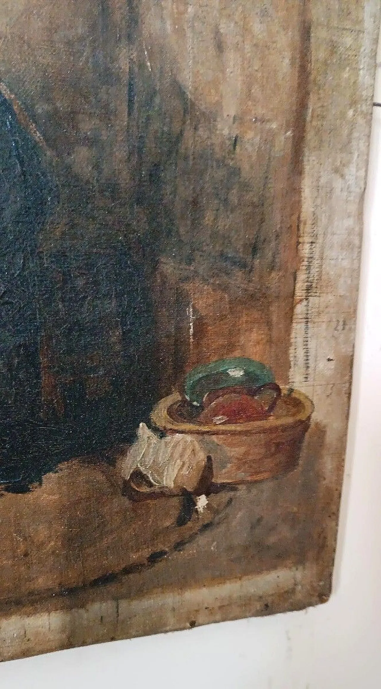 Il calzolaio, olio su tela, '800 7