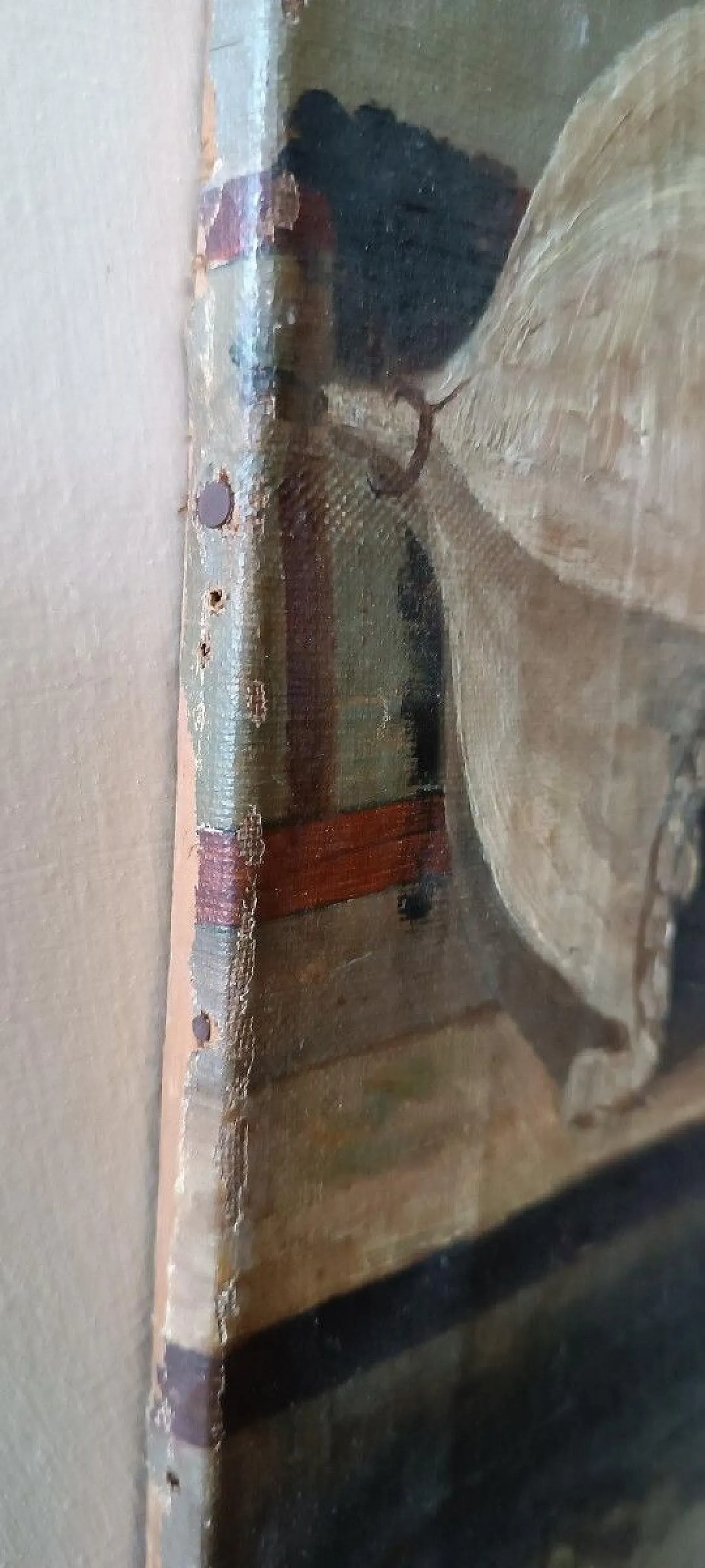 Il calzolaio, olio su tela, '800 8