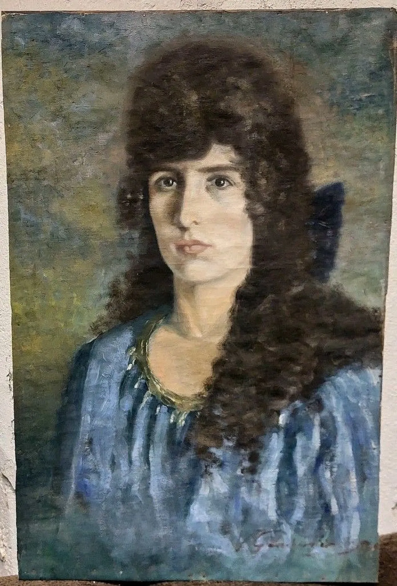 Ritratto di donna, olio su tela, anni '30 1