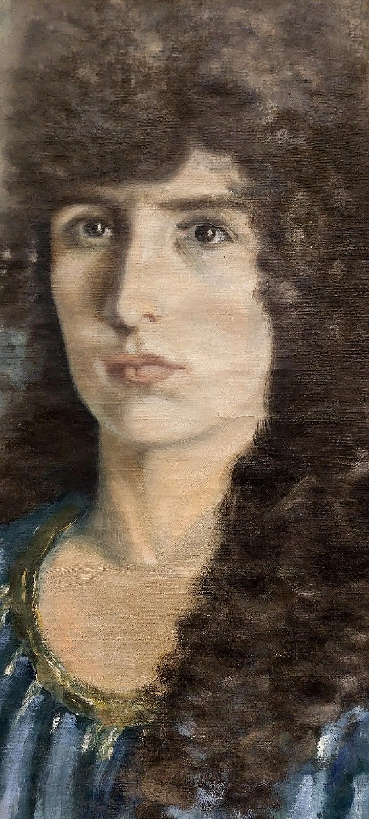 Ritratto di donna, olio su tela, anni '30 2