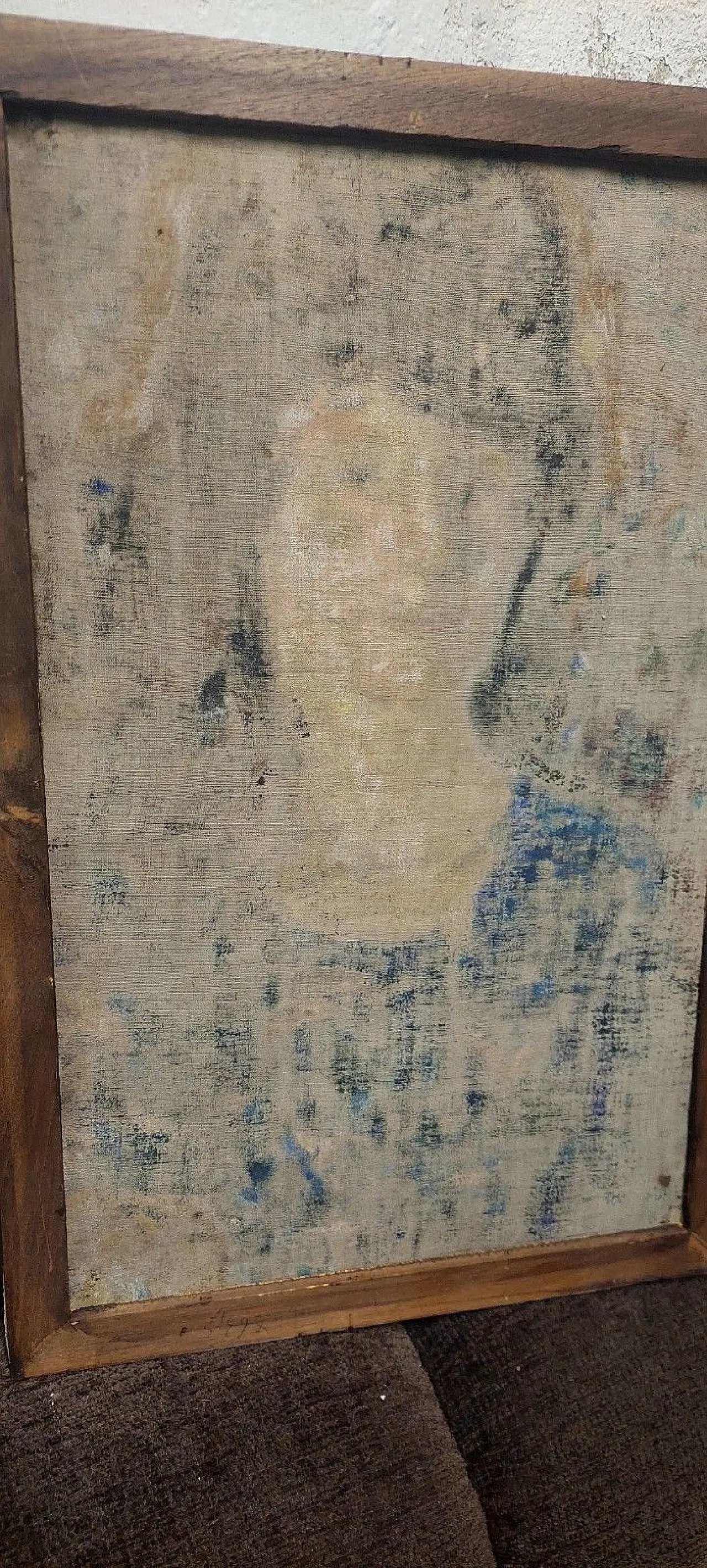 Ritratto di donna, olio su tela, anni '30 8
