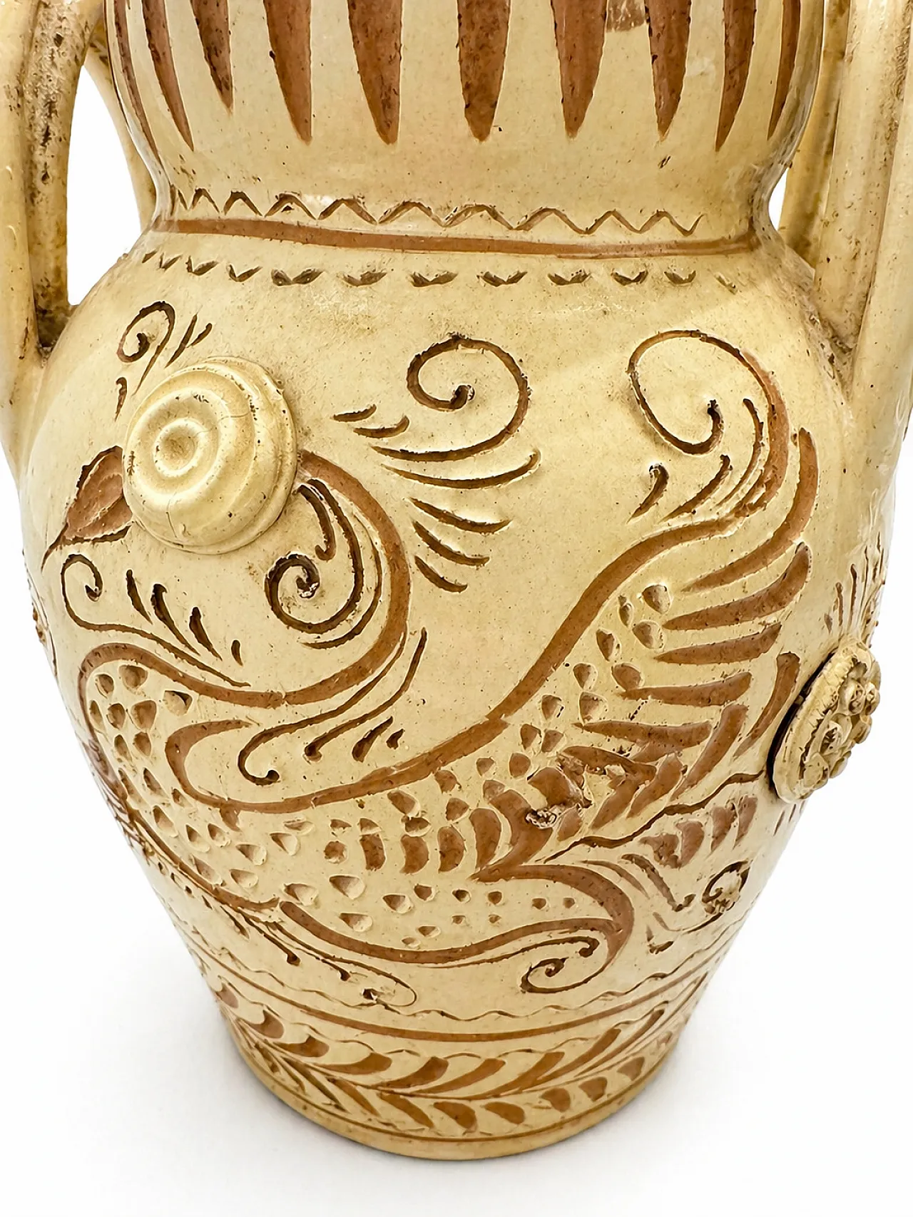 Vaso in ceramica, metà '900 5